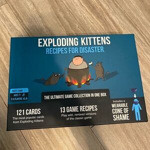 Exploding Kittens: Recipes For Disaster Card Game new